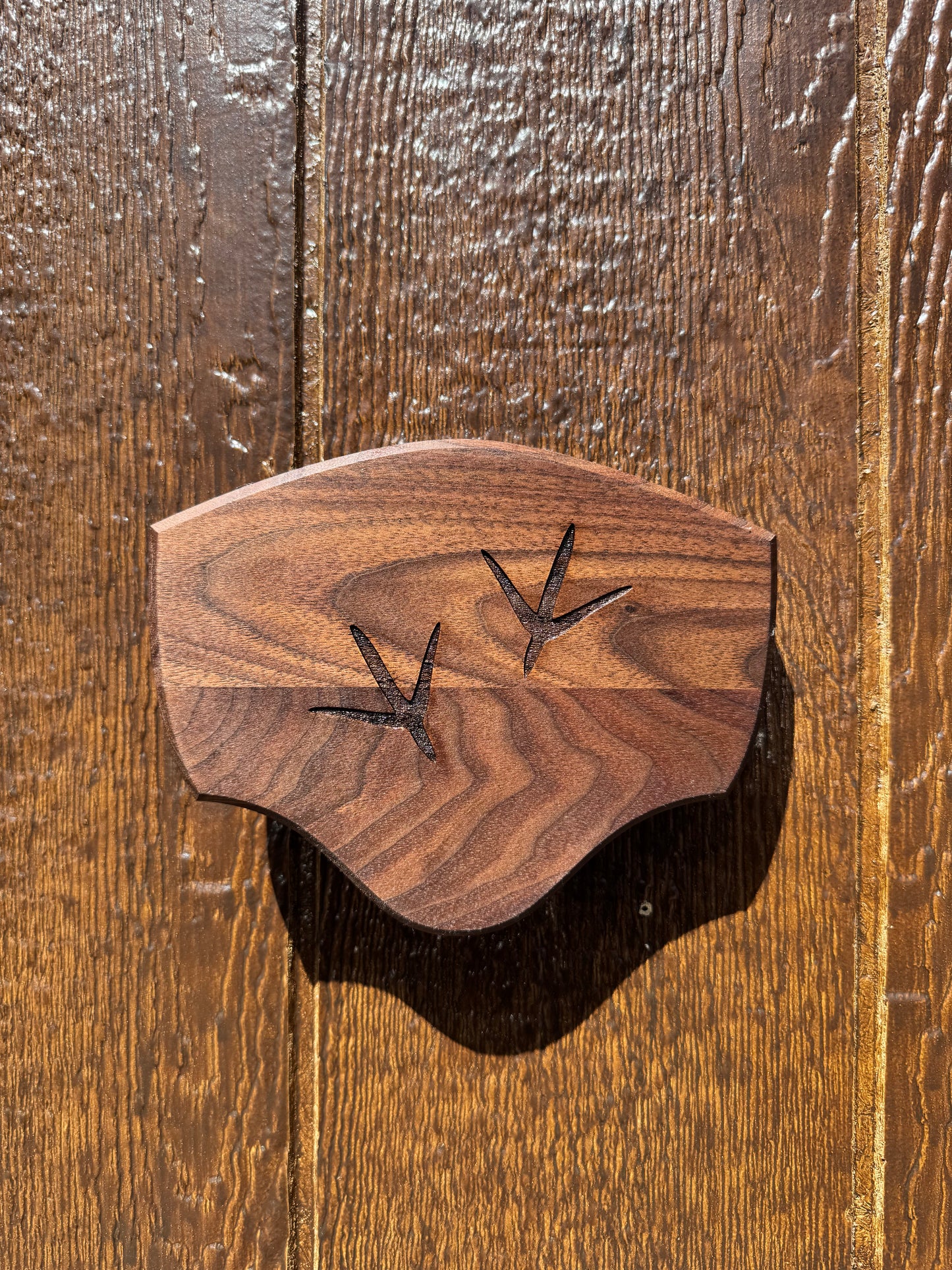 Turkey Track Tail/Beard Plaque