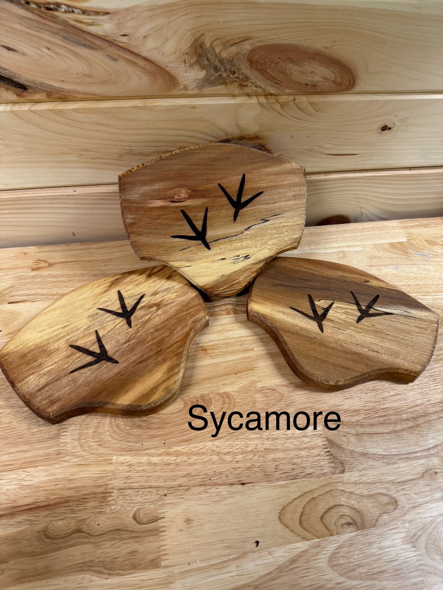 Turkey Track Tail/Beard Plaque