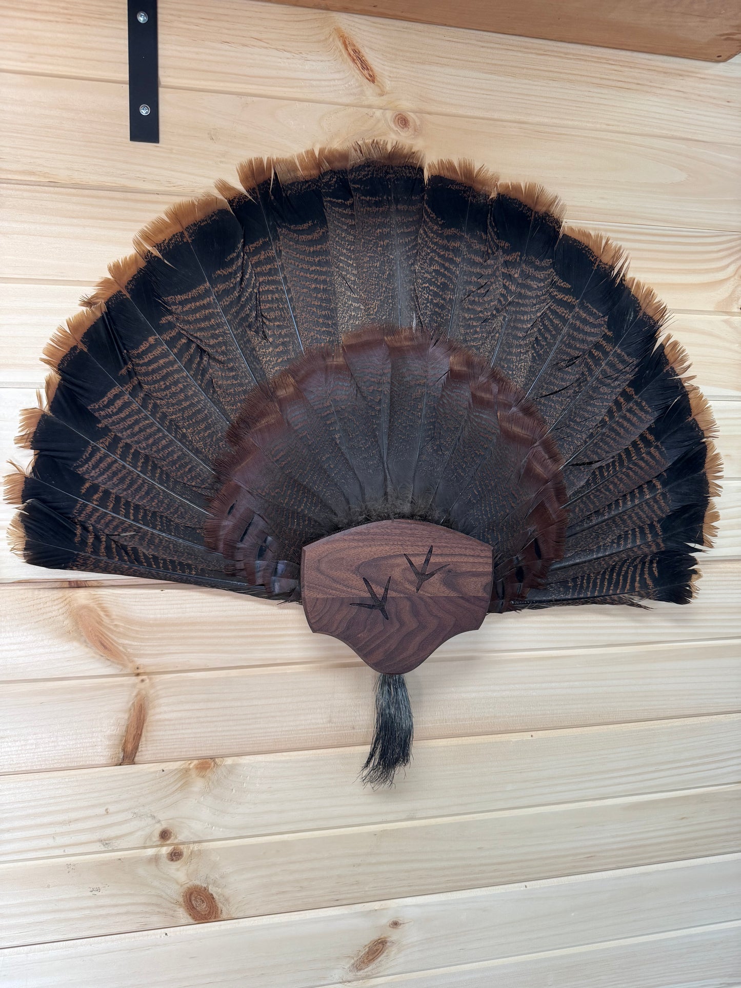 Turkey Track Tail/Beard Plaque