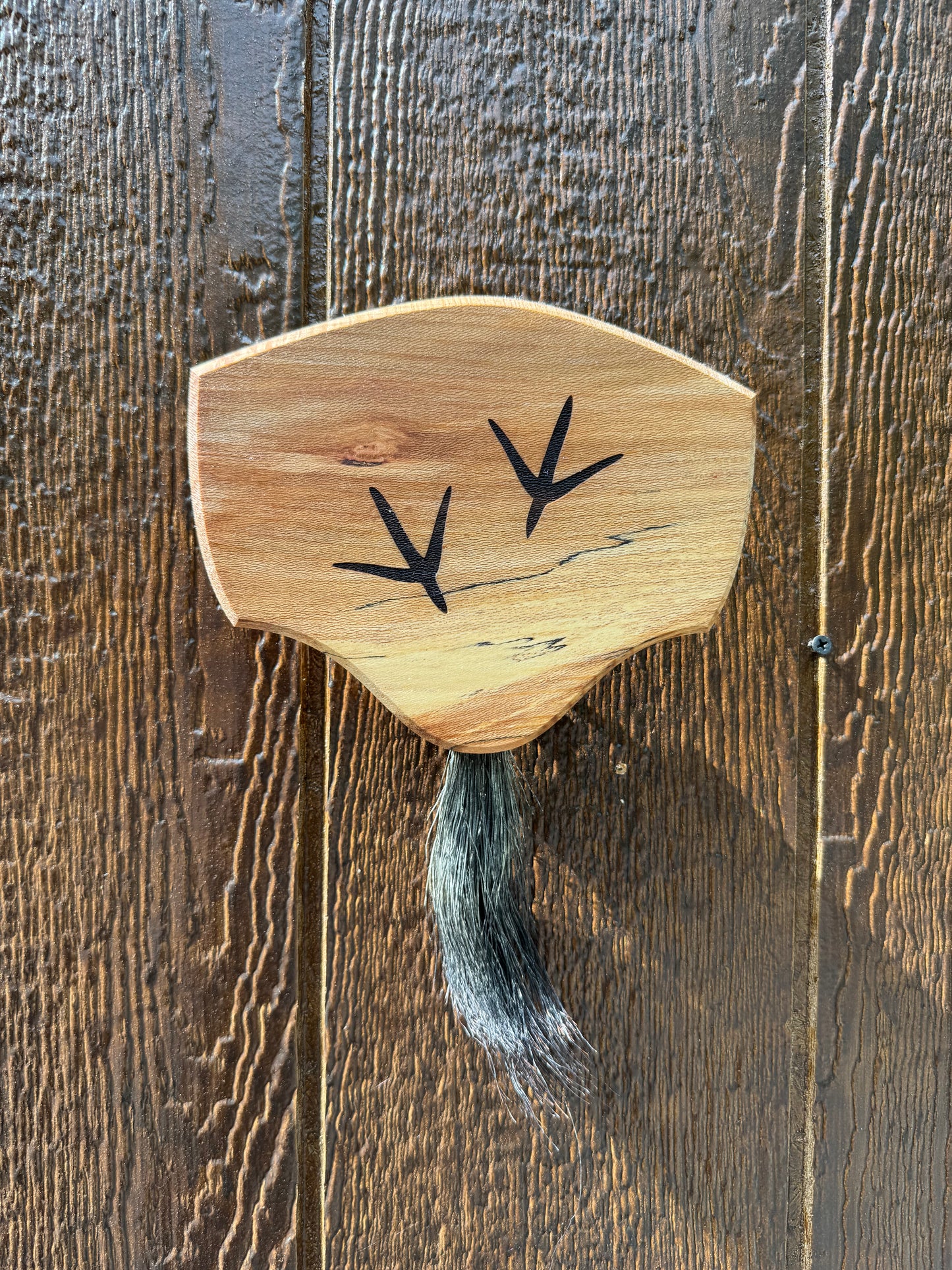 Turkey Track Tail/Beard Plaque