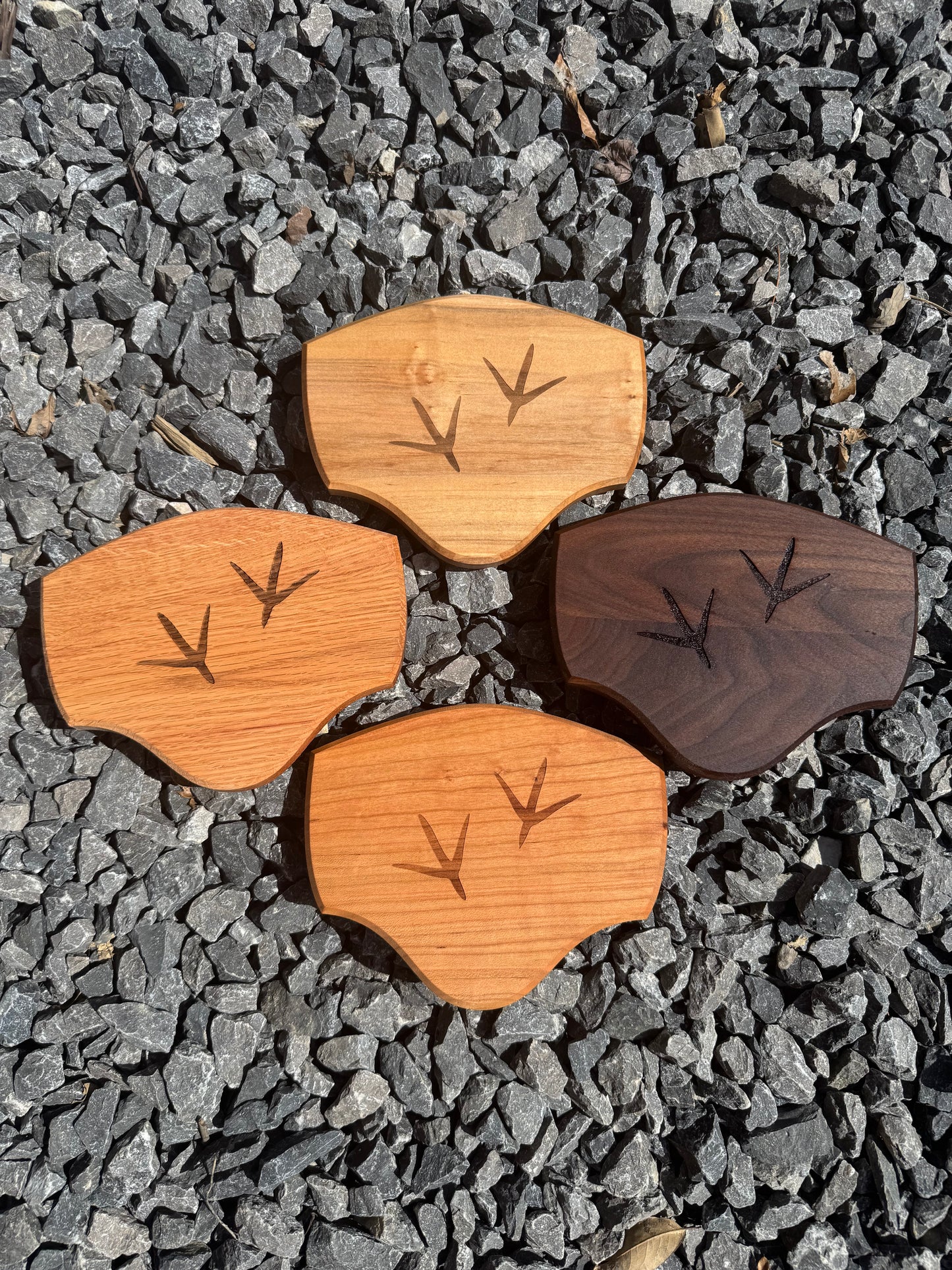 Turkey Track Tail/Beard Plaque