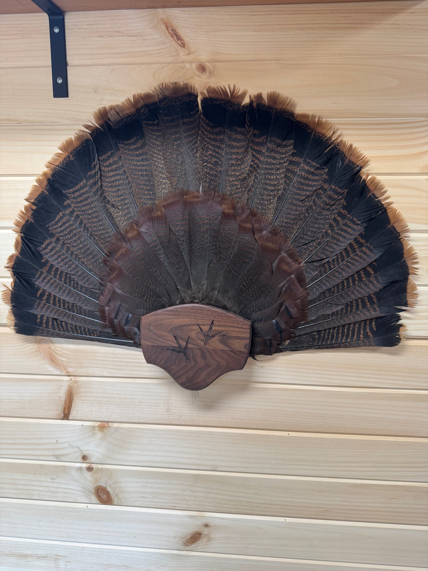 Turkey Track Tail/Beard Plaque