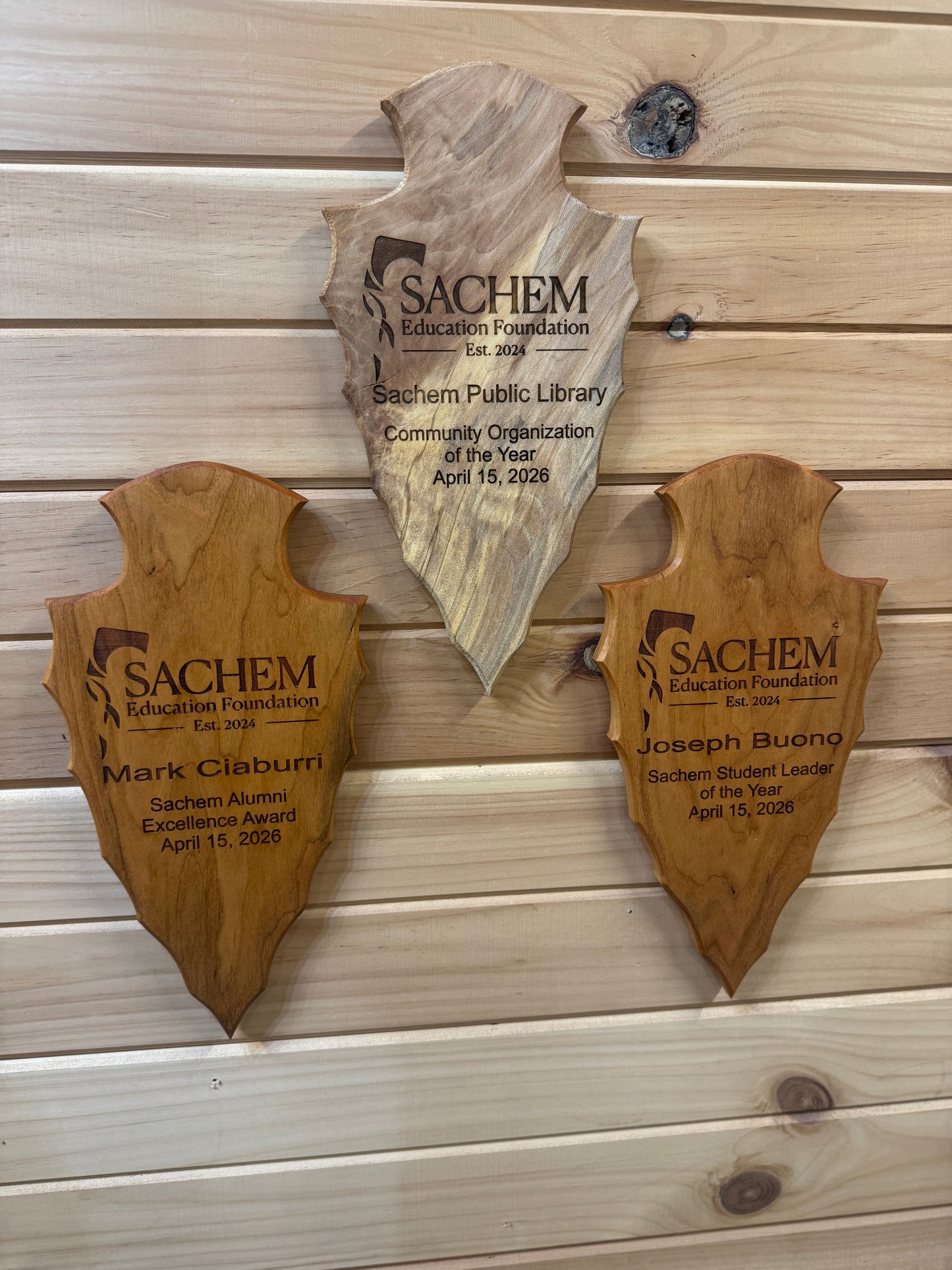 Arrowhead Award Plaques