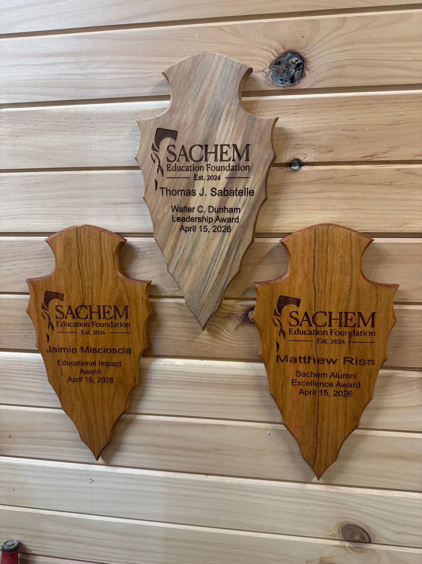 Arrowhead Award Plaques