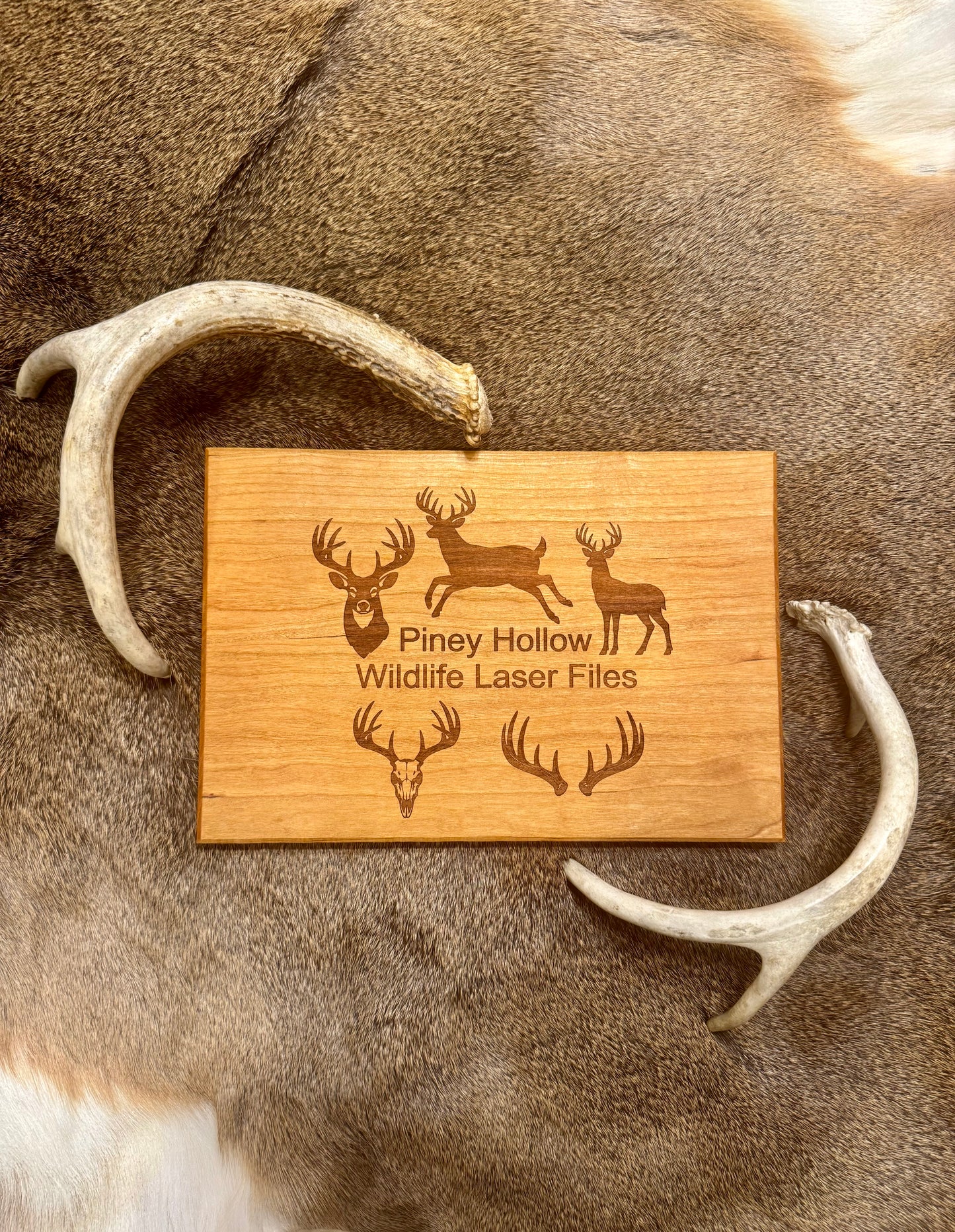 Whitetail Buck Silhouette Bundle – Laser & CNC Files
