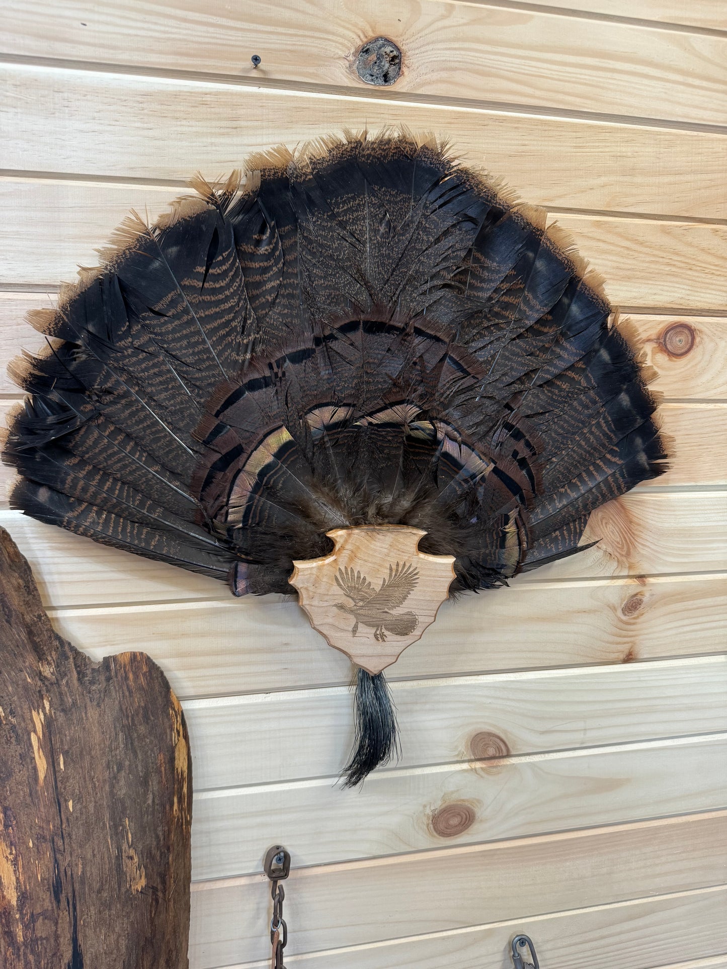 Arrowhead Turkey Tail Plaque Engraved