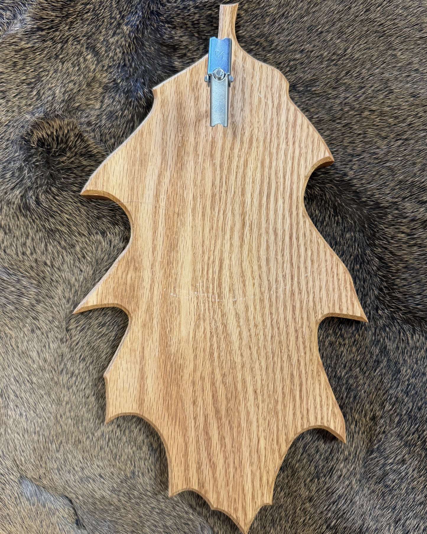 Oak-Leaf Deer Face Plate