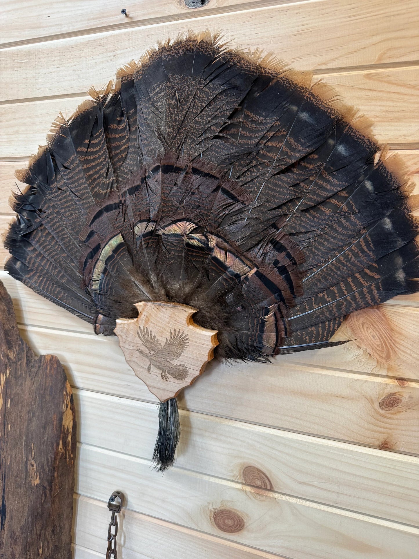 Arrowhead Turkey Tail Plaque Engraved